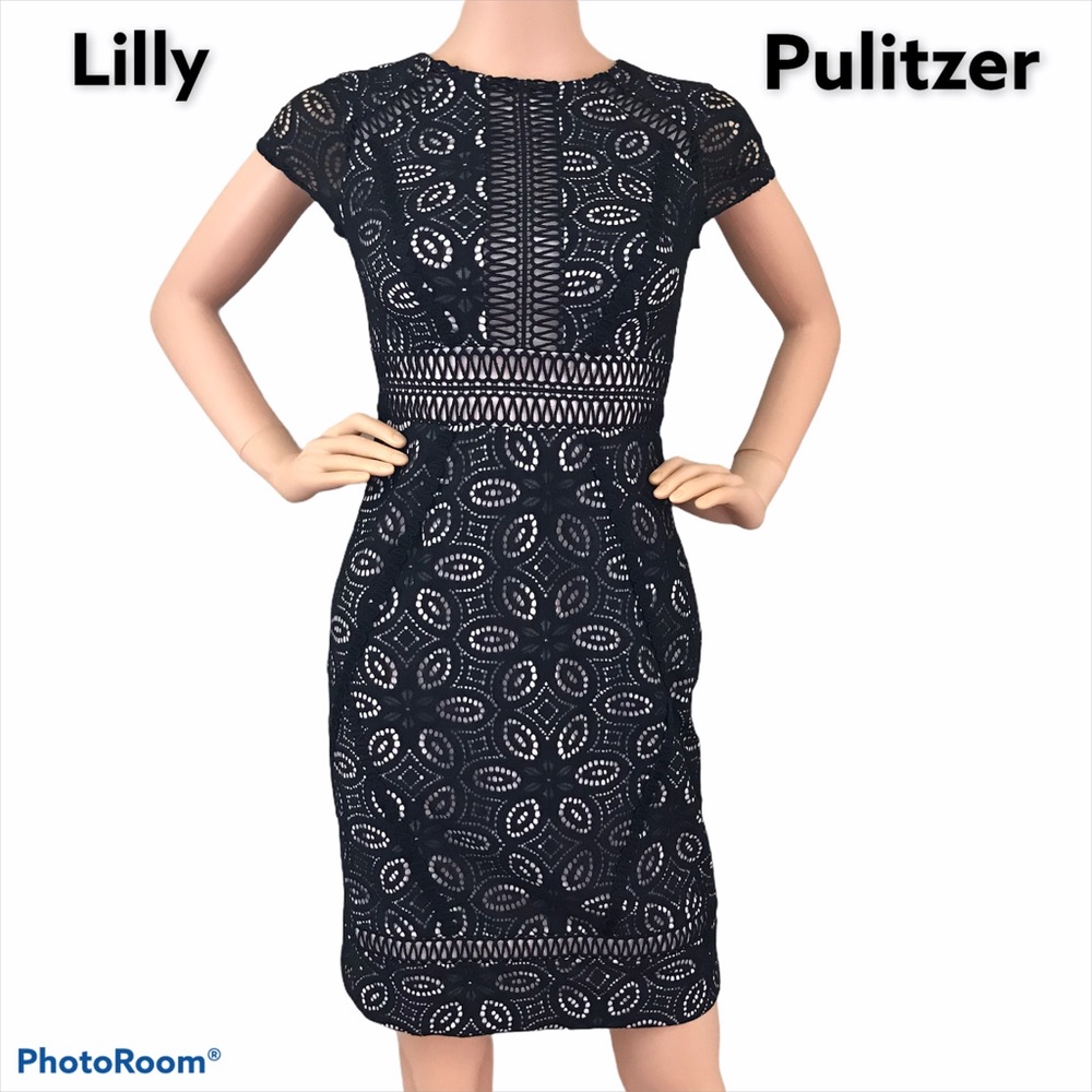 NWT Lilly Pulitzer Suzanne Floral Medallion Lace Dress